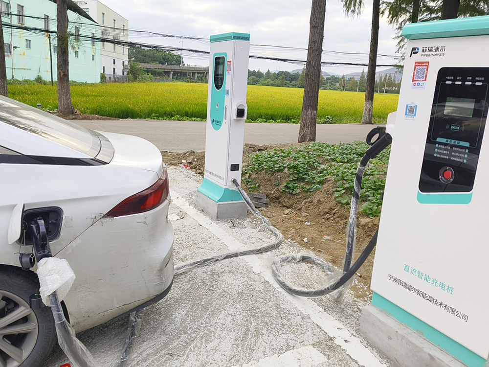 Miaoshan vegetable field charging station